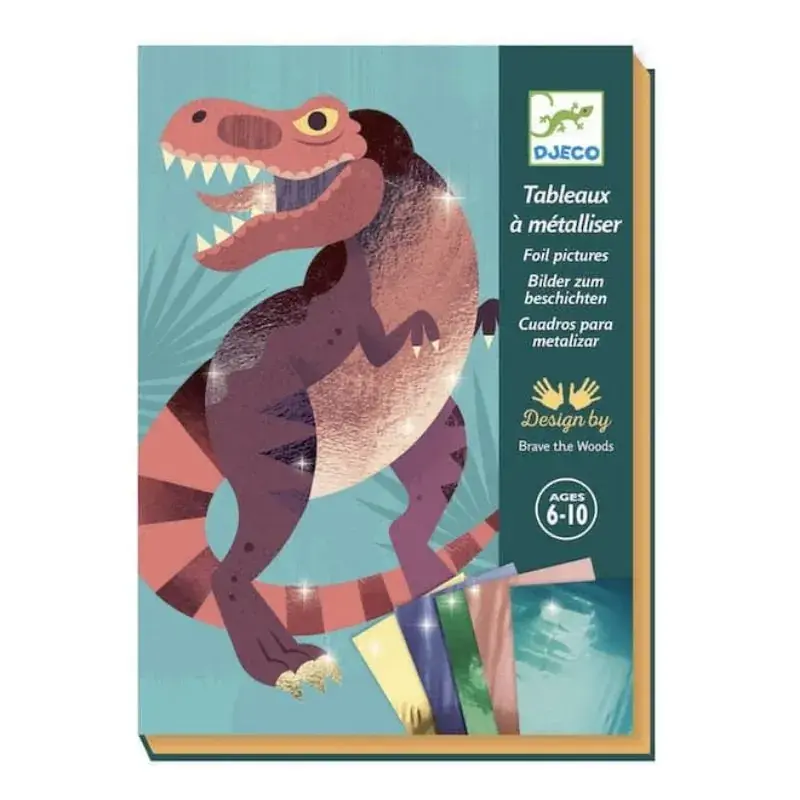 Foto 1 Djeco dino’s folie kleuren