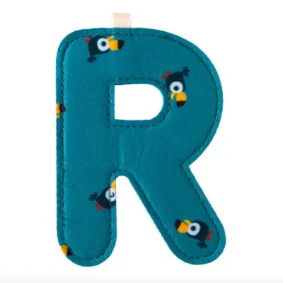 Foto van Lilliputiens letter R