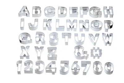 Foto van Cookie cutters ABC/123