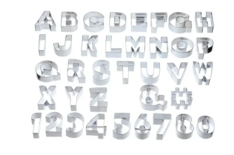 Foto 1 Cookie cutters ABC/123
