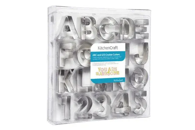 Foto 2 Cookie cutters ABC/123