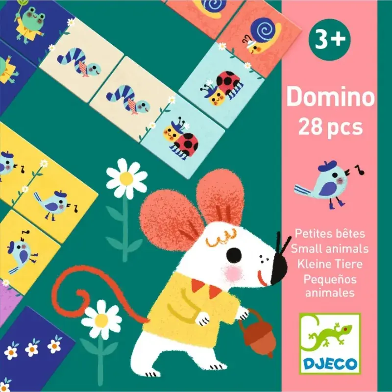 Foto 1 Djeco domino kleine dieren
