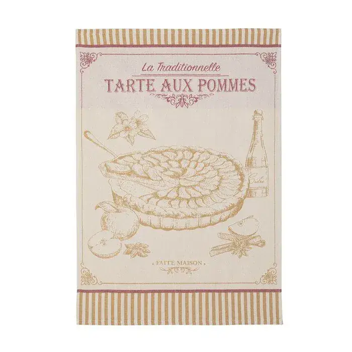 Foto 1 Theedoek Tarte aux Pommes
