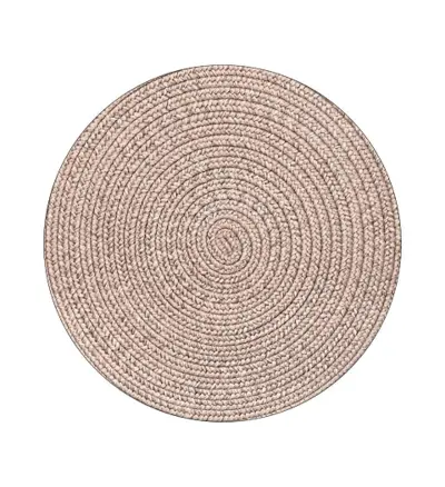 Foto van Placemat rond Braids Powder