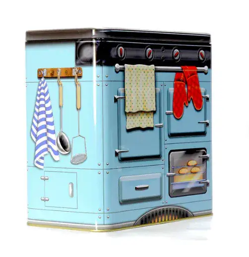 Foto 2 Blik Retro Stove Blue