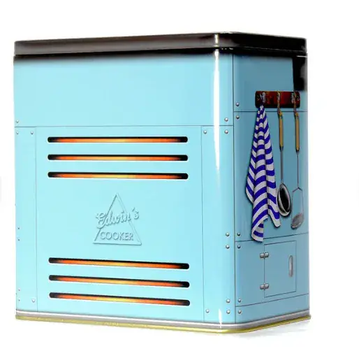 Foto 3 Blik Retro Stove Blue