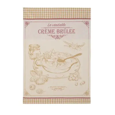 Foto van Theedoek Creme Brulee