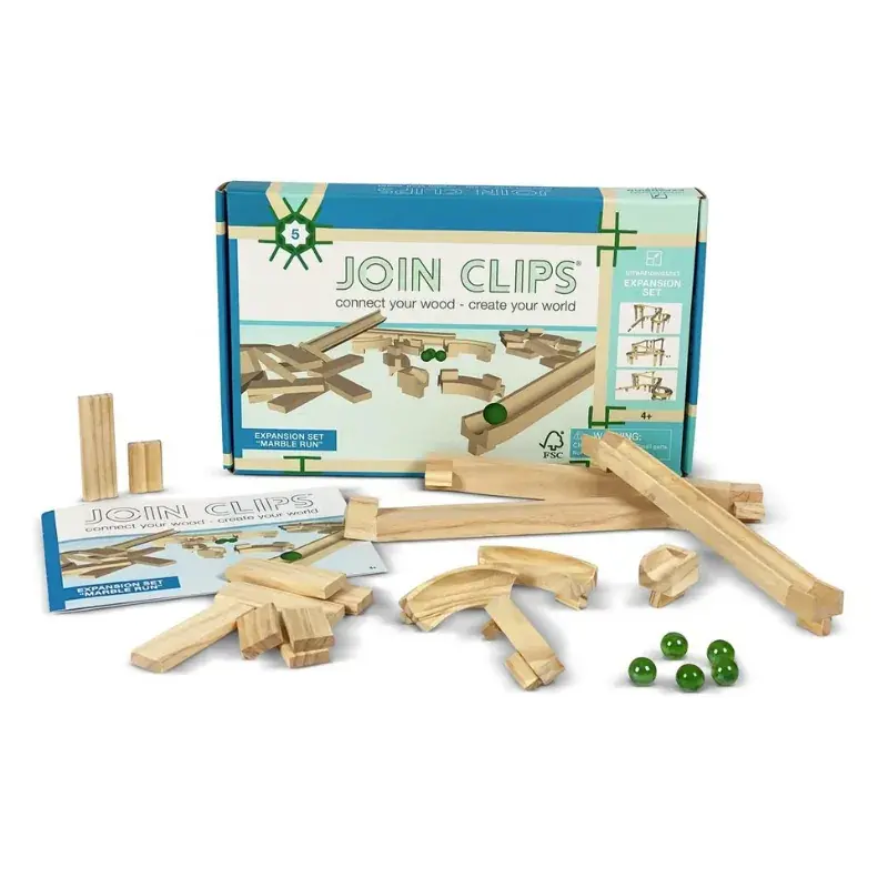 Foto 1 Join clips uitbr. Marble run
