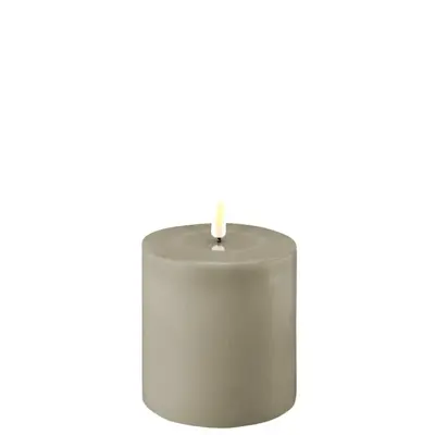 Foto van LED Candle Sand 10x10cm