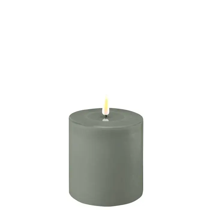 Foto 1 LED Candle Green 10x10cm
