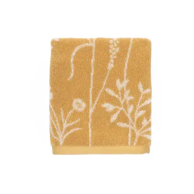 Foto van Handdoek Wild Flowers Geel