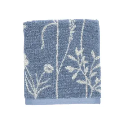 Foto van Handdoek Wild Flowers Blauw