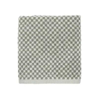 Foto van Handdoek Kleine Blok Groen