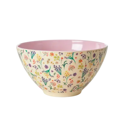 Foto van Melamine Salad Bowl Wild Flowe