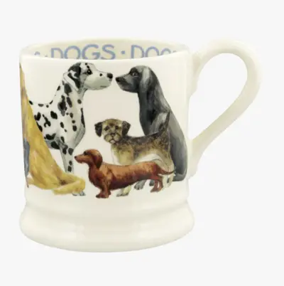 Foto van Mug 1/2 Pint Dogs All Over