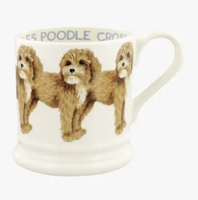 Foto van Mug 1/2 Pint Cavalier Poodle