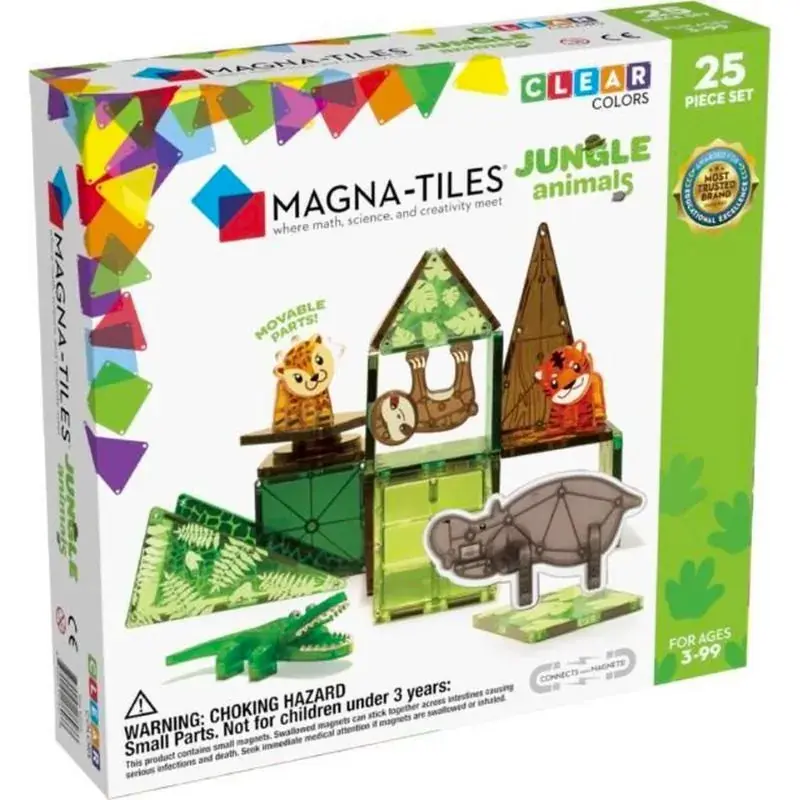 Foto 1 Magna-tiles Jungle animals