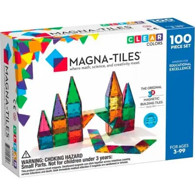 Foto van Magna-tiles clear colors 100st