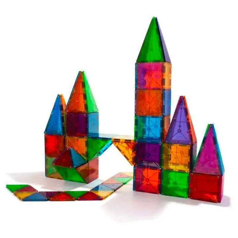 Foto 3 Magna-tiles clear colors 100st
