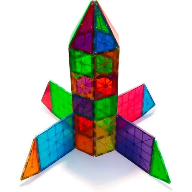 Foto 4 Magna-tiles clear colors 100st