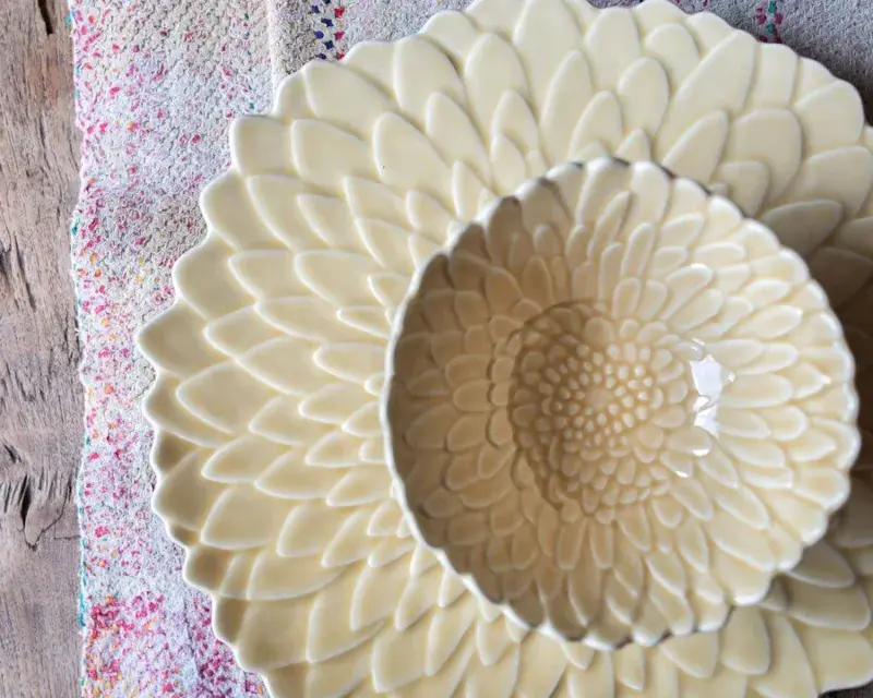 Foto 3 Bordallo bloom platter Yellow
