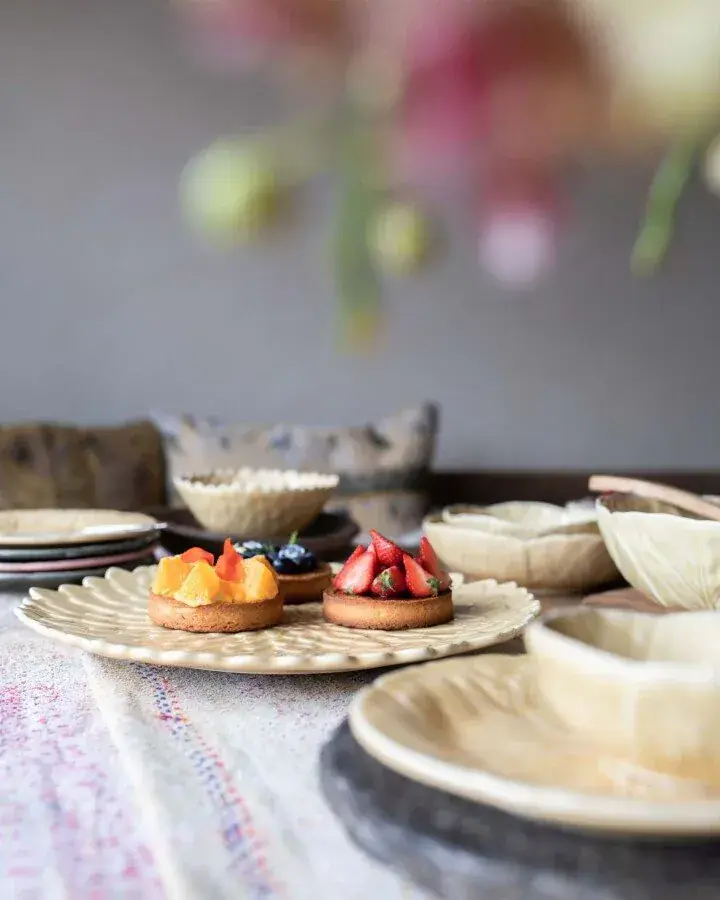 Foto 4 Bordallo bloom platter Yellow