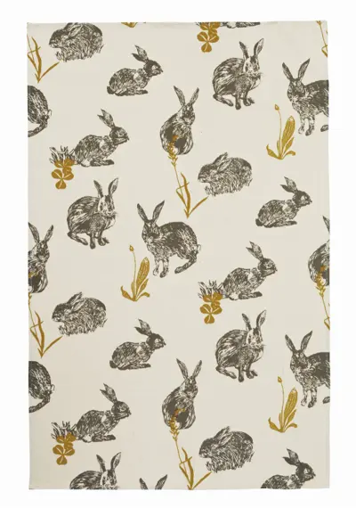 Foto van Theedoek Rabbits