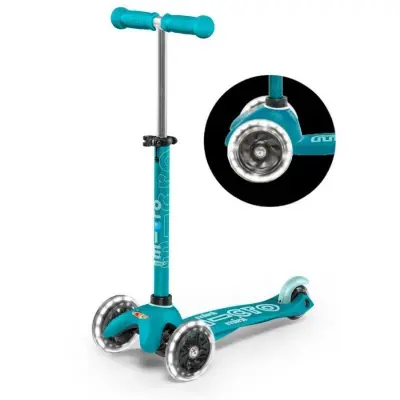 Foto van Micro mini turquoise led