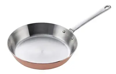 Foto van Koperen koekenpan 24 cm