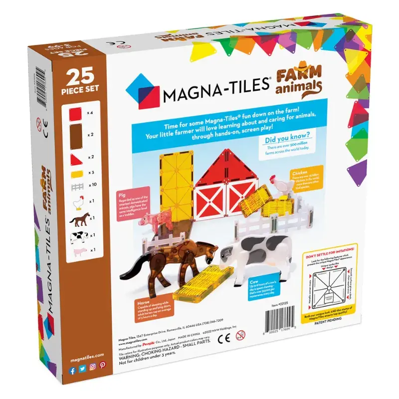 Foto 2 Magna-tiles Farm animals
