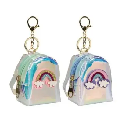 Foto van Sleutelhanger glitter rugzakje