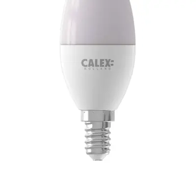 Foto van Calex Smart RGB Kaars led lamp 5W 470lm 2200-4000K