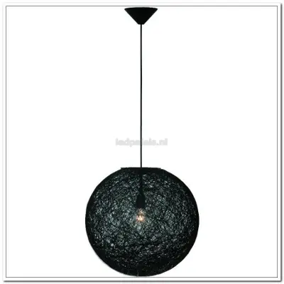 Foto van Hl. touwbol "Abaca" 35cm Zwart H 1250 Z