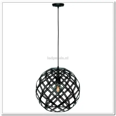 Foto van Hl. "Emma" 1-lichts 30cm Zwart H 9530 Z