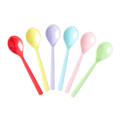 Foto van Melamine teaspoon 6st Yippie