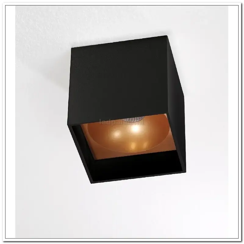 Foto 4 PLafondlamp spot wit "Brock" 10x10x10cm LED 7W dimbaar