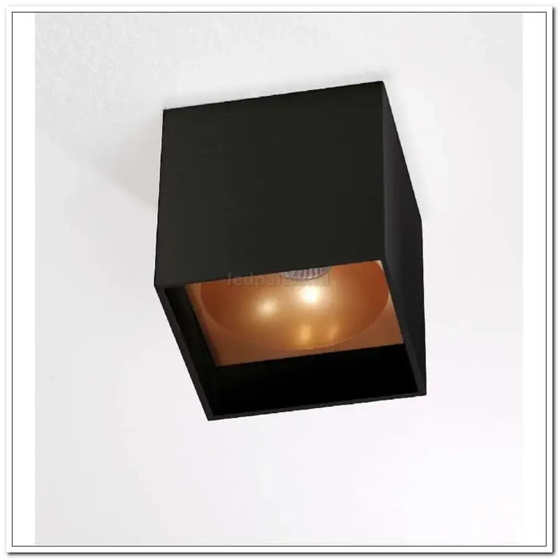 Foto 9 PLafondlamp spot wit "Brock" 10x10x10cm LED 7W dimbaar