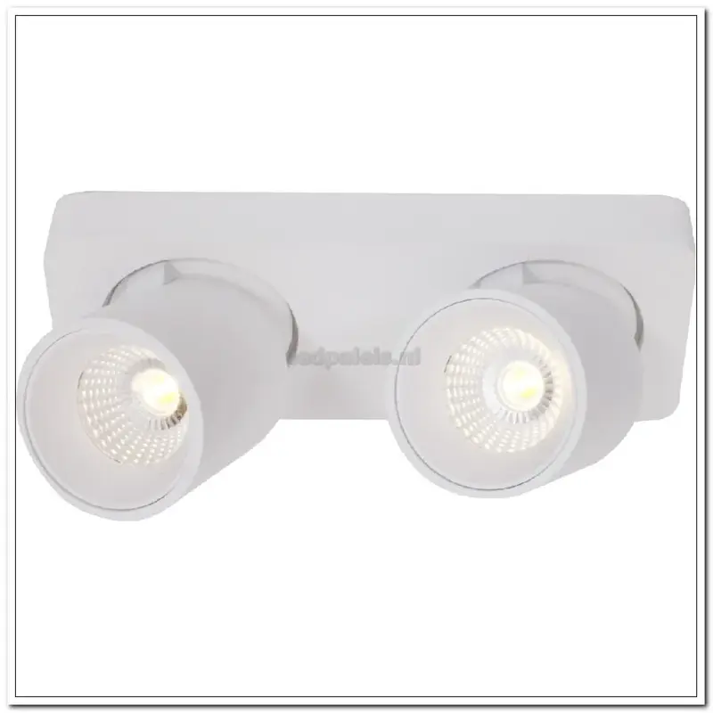 Foto 1 Spot laguna  wit 2-lichts IP20 LED 2x6W 2700K 1080lm dimbaar