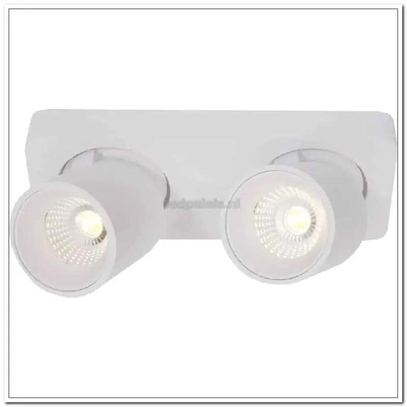 Foto 4 Spot laguna  wit 2-lichts IP20 LED 2x6W 2700K 1080lm dimbaar