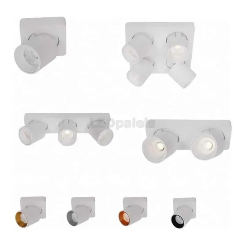 Foto 6 Spot laguna  wit 2-lichts IP20 LED 2x6W 2700K 1080lm dimbaar