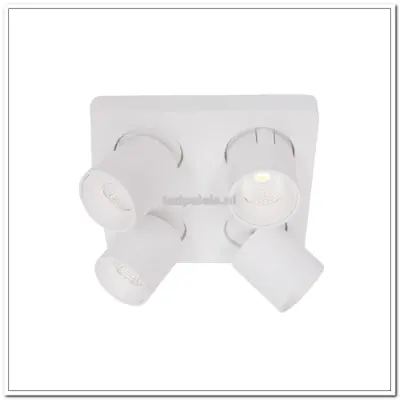 Foto van laguna spot wit 4-lichts IP20 LED 4x6W 2700K 2160lm dimbaar