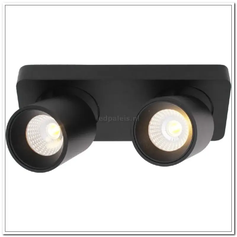 Foto 8 spot laguna zwart 4-lichts IP20 LED 4x6W 2700K 2160lm dimbaar