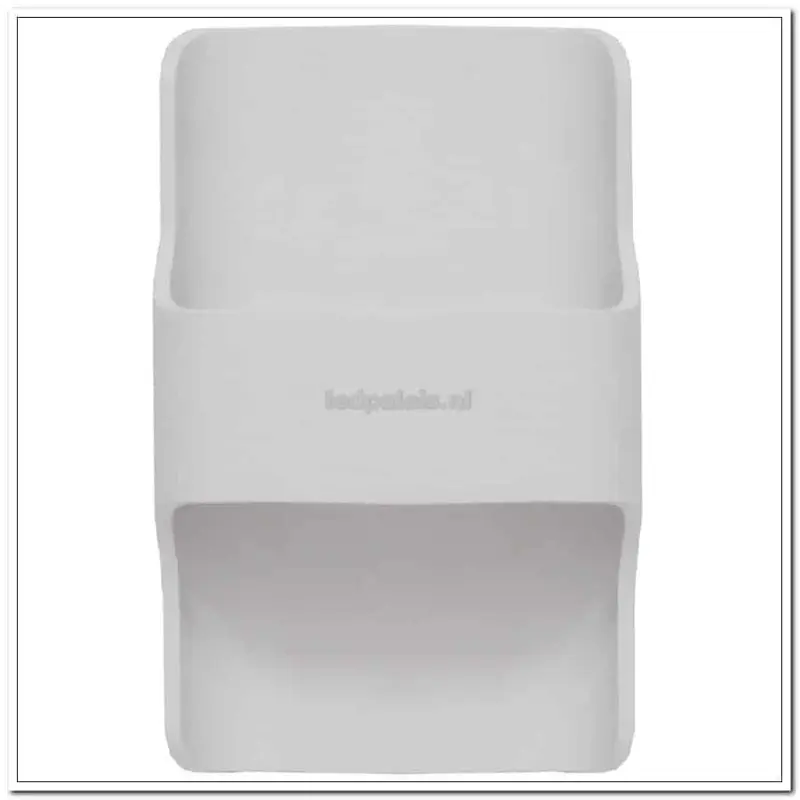 Foto 9 Wandlamp wit up/down "Dallas" IP54 LED 2x8W 2700K 1440lm dimbaar