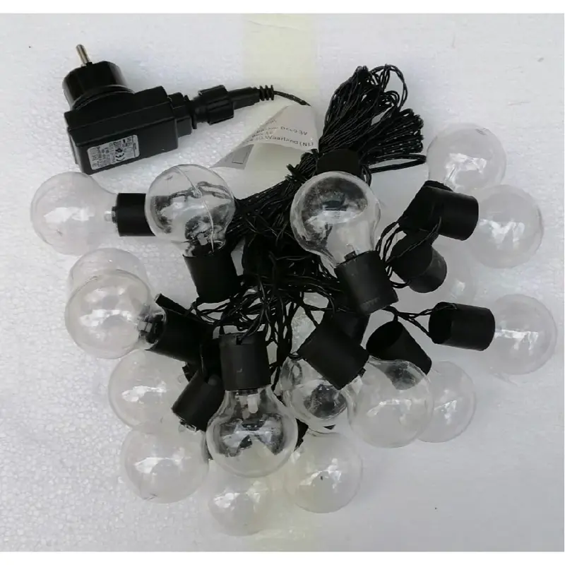 Foto 1 20 PARTYLIGHTS 5CM LED CLASSIC 10M/5M AANLOOPSNOER / IP44