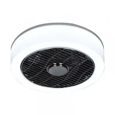 Foto van Rotor Fan 5 plafondventilator zonder bladen witte rand