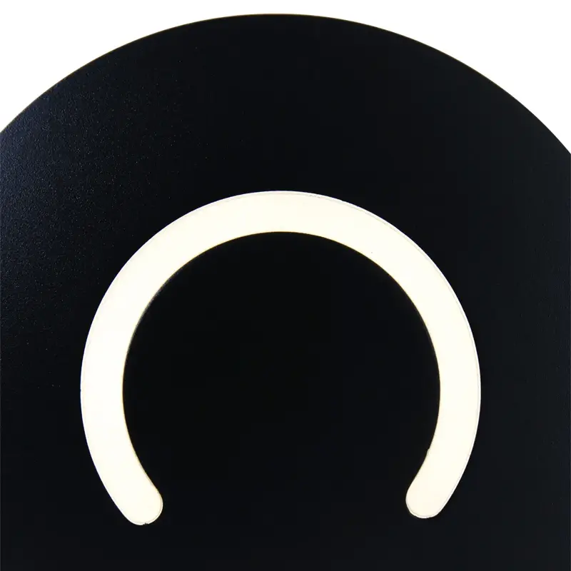 Foto 5 Wandlamp Zenith LED 1442ZW Zwart Zenith LED 1442ZW
