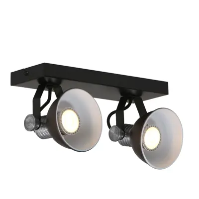 Foto van Wandlamp Brooklyn 1534ZW Zwart Brooklyn 1534ZW
