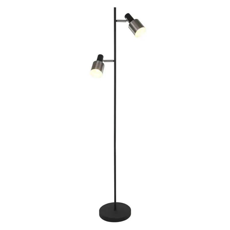 Foto 1 Vloerlamp Fjorgard 1702ZW Zwart Fjorgard 1702ZW