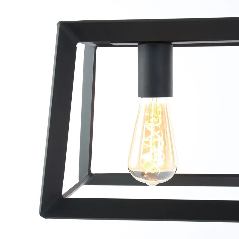 Foto 4 Hanglamp Buckley 1705ZW Zwart Buckley 1705ZW