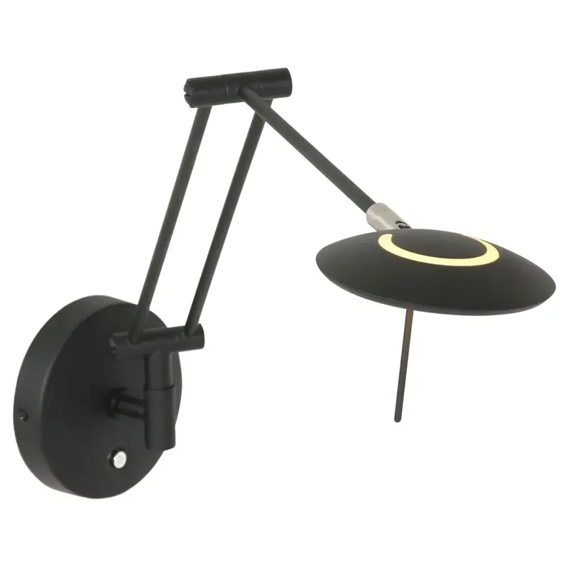 Foto 8 Wandlamp Zodiac 2110ZW Zwart Zodiac LED 2110ZW
